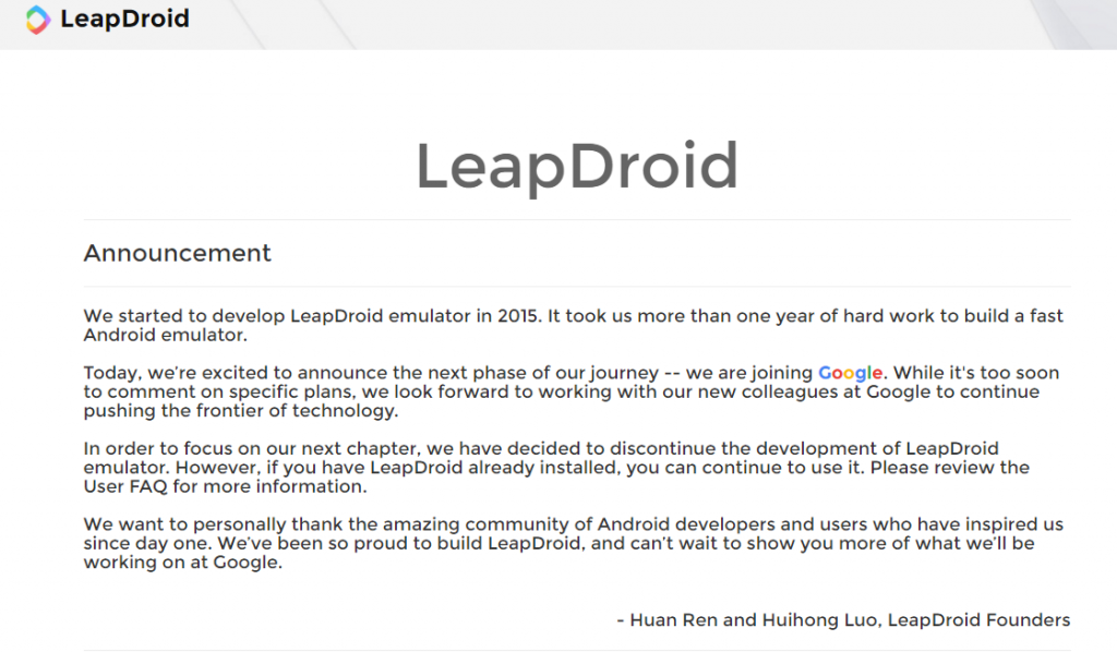 leapdroid-joining-google