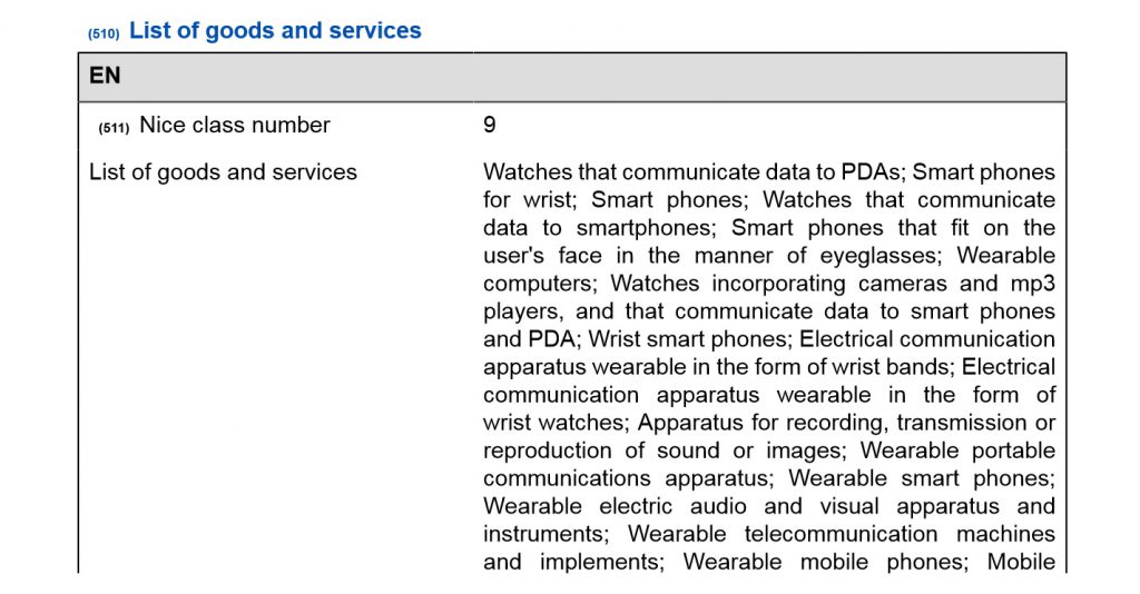 lg-watch-trademark-filing